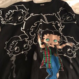 Betty boop custom tshirt